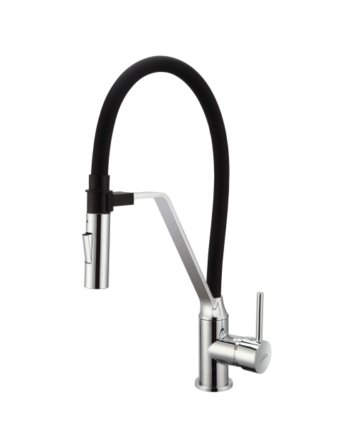 Zdjęcie: Bateria zlewozmywakowa Terra czarna INVENA