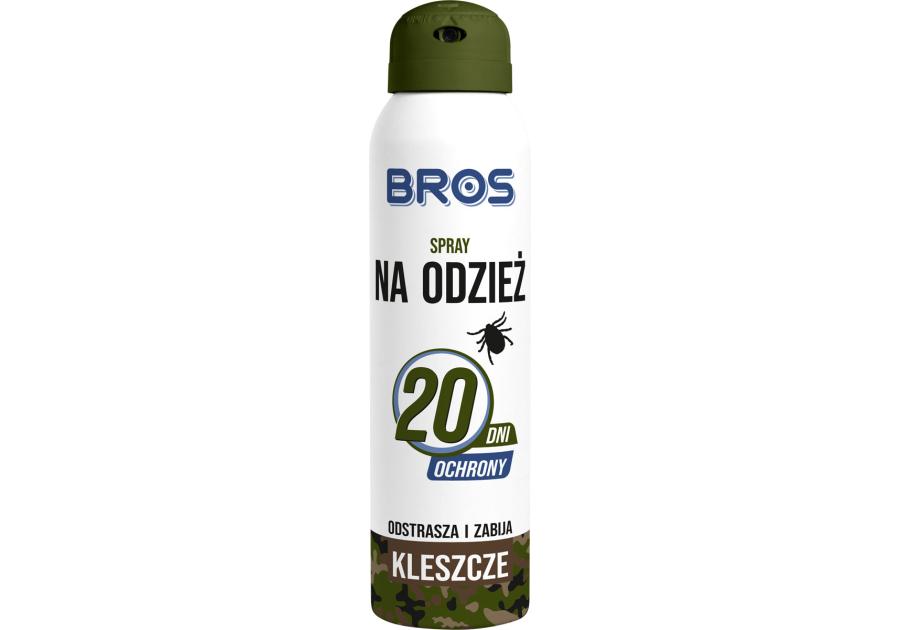 Zdjęcie: Spray na odzież odstraszający kleszcze 90 ml BROS