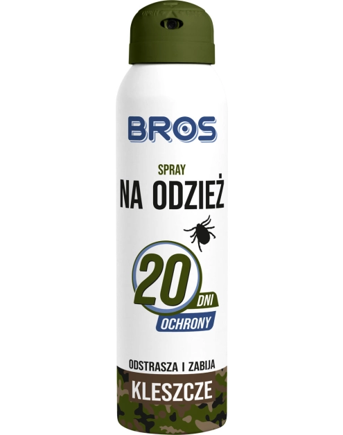 Zdjęcie: Spray na odzież odstraszający kleszcze 90 ml BROS