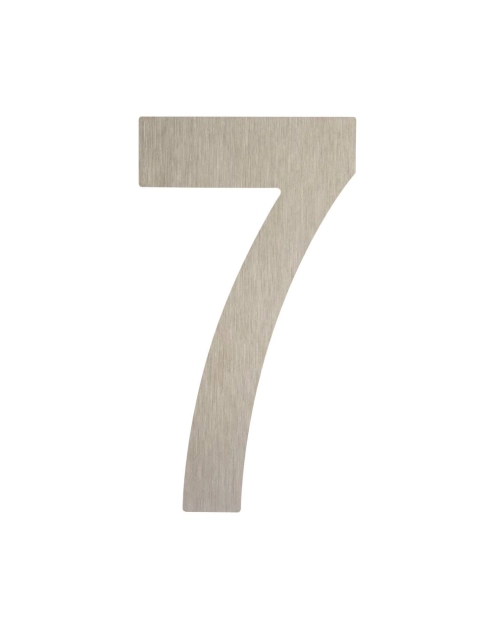 Zdjęcie: Cyfra 7 samoprzylepna 50 mm inox METRO