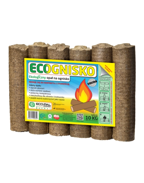 Zdjęcie: Opał ekologiczny na ognisko 10 kg Ecognisko ECO-PAL