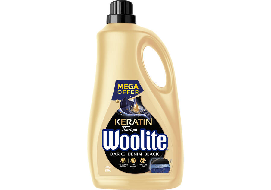 Zdjęcie: Płyn do prania Dark Keratin 3,6 L WOOLITE