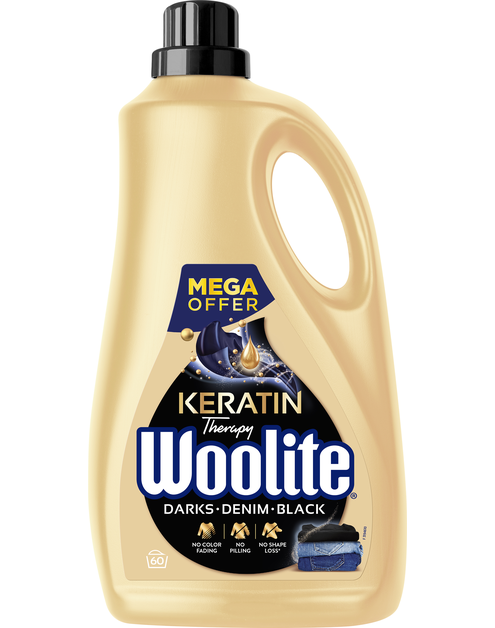 Zdjęcie: Płyn do prania Dark Keratin 3,6 L WOOLITE