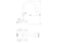 Zdjęcie: Bateria zlewozmywakowa Roma beżowa INVENA