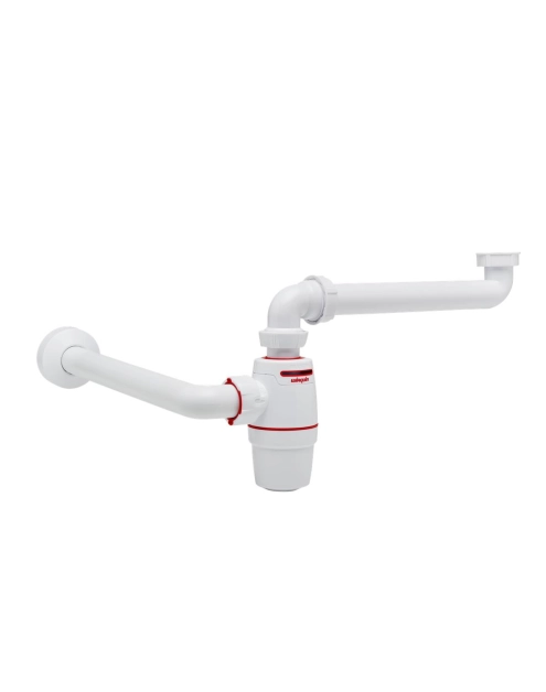 Zdjęcie: Syfon umywalkowy bez spustu Neo Air oszczędzający przestrzeń WIRQUIN SYFONY