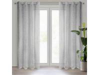 Zdjęcie: Firana gotowa Amanda 140x250 cm szary EUROFIRANY