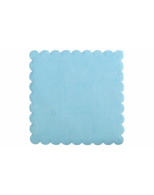 Zdjęcie: Serwetki gastronomiczne 15x15 cm, 200 sztuk, niebieskie DEKOR