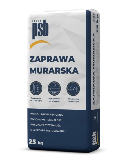 Zdjęcie: Zaprawa murarska 25 kg PSB