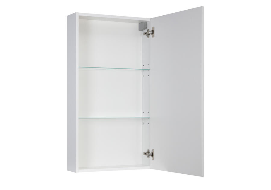 Zdjęcie: Szafka wisząca 50x90x16 cm, 1 drzwi, biała, System c biały ASTOR