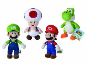 Maskotki pluszowe 4 rodzaje ,Super Mario 20 cm SIMBA