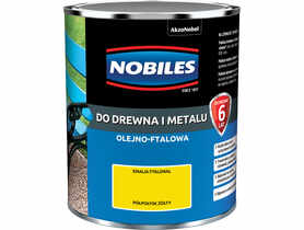 Emalia ftalowa półpołysk żółty Ftalonal 0,7 L NOBILES