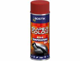 Lakier wysokotemperaturowy Super Color High Temperature czerwony 400 ml BOSTIK