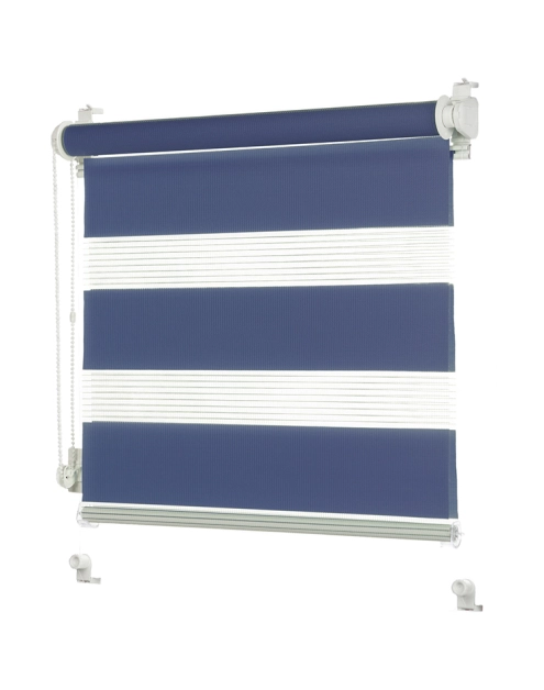 Zdjęcie: Roleta 46x140 cm Zebra II jasny brąz DECODESIGN