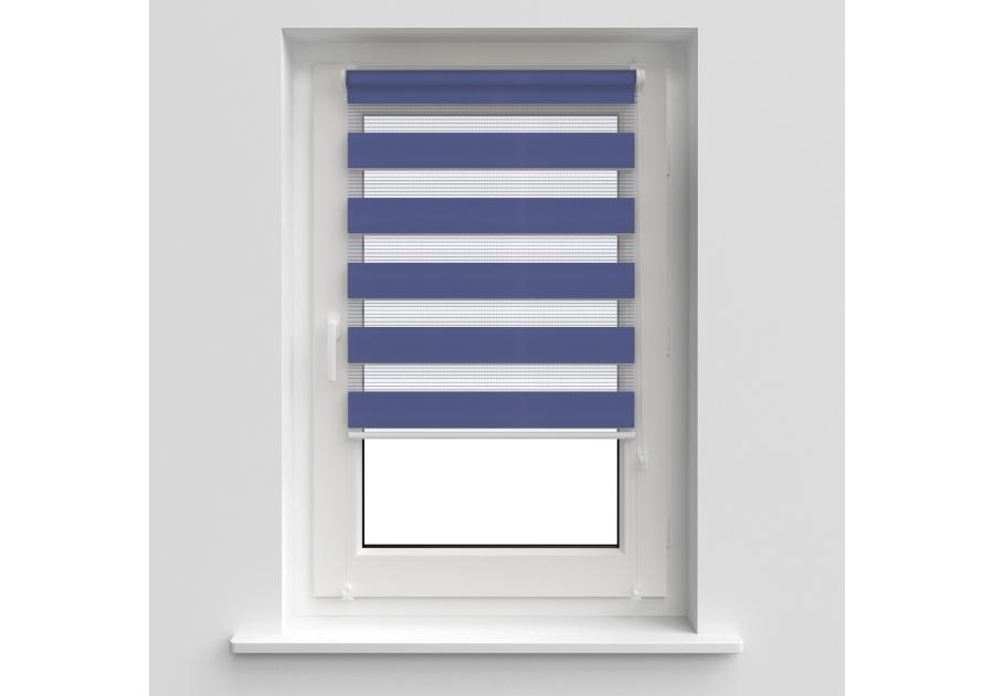 Zdjęcie: Roleta 46x140 cm Zebra II jasny brąz DECODESIGN