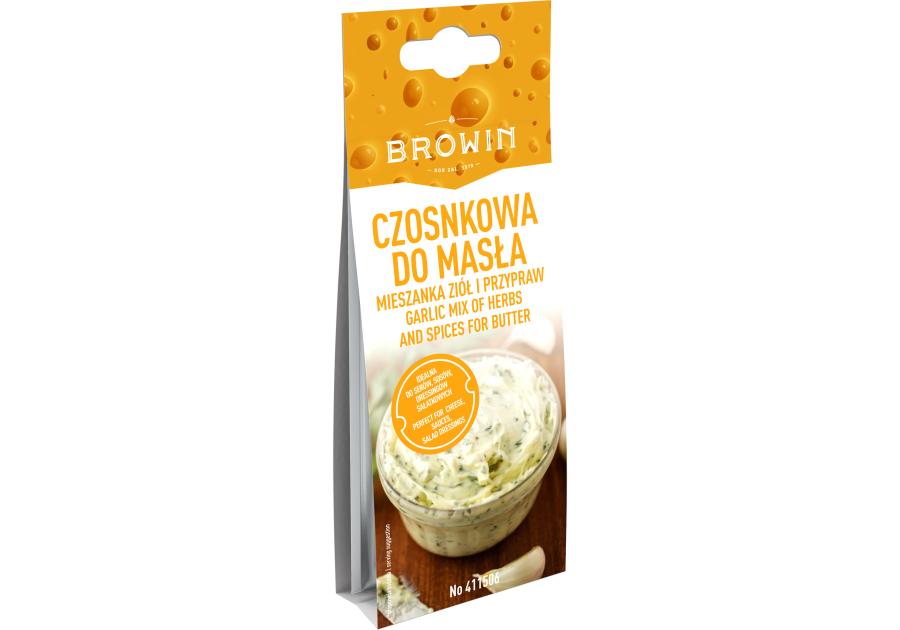 Zdjęcie: Czosnkowa do masła - mieszanka ziół i przypraw BROWIN