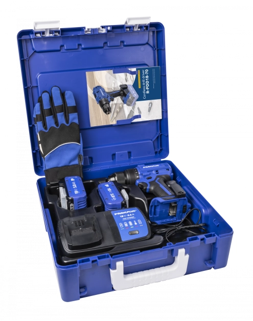 Zdjęcie: Wiertarko-wkrętarka 70 Nm 18 V RawlDRIVER RAWLPLUG