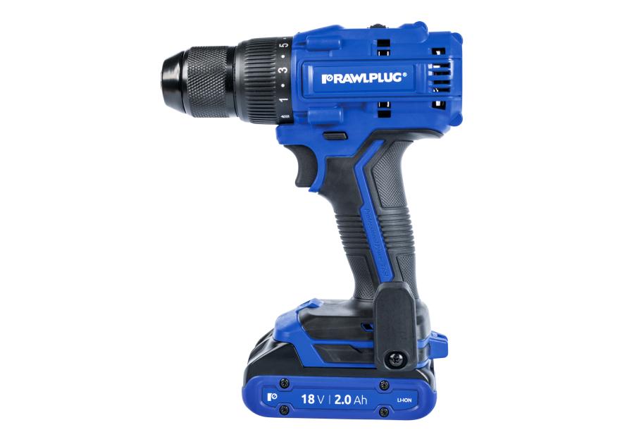 Zdjęcie: Wiertarko-wkrętarka 70 Nm 18 V RawlDRIVER RAWLPLUG