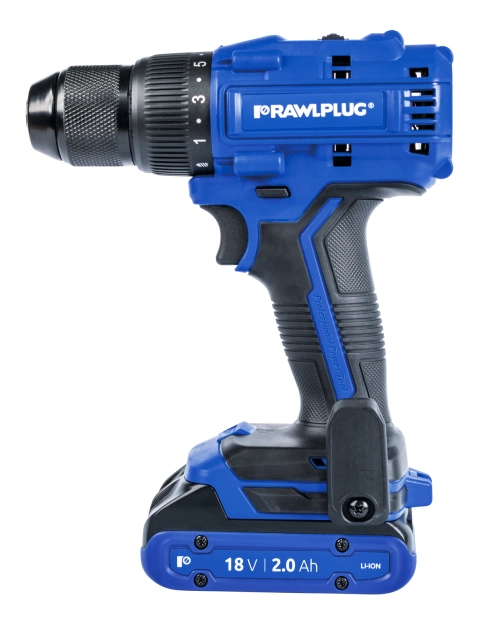 Zdjęcie: Wiertarko-wkrętarka 70 Nm 18 V RawlDRIVER RAWLPLUG
