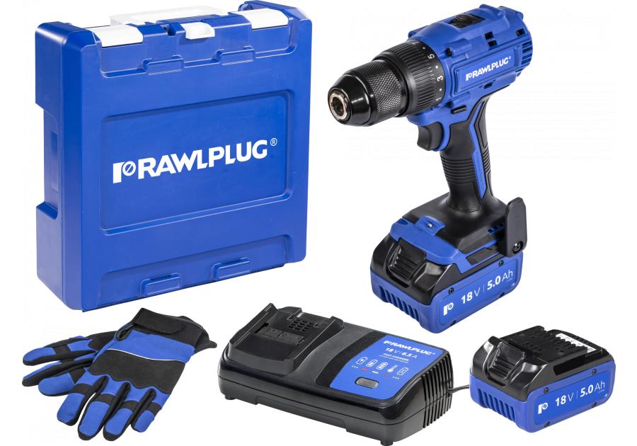 Zdjęcie: Wiertarko-wkrętarka 70 Nm 18 V RawlDRIVER RAWLPLUG