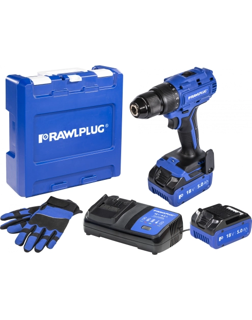 Zdjęcie: Wiertarko-wkrętarka 70 Nm 18 V RawlDRIVER RAWLPLUG