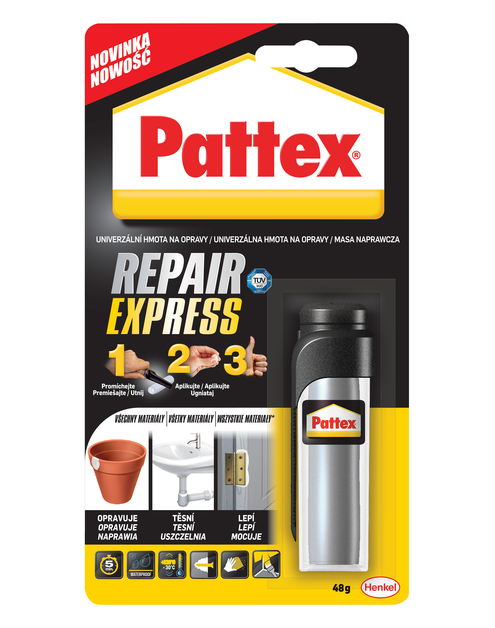 Zdjęcie: Masa naprawcza PTX Repair Express New 48 g PATTEX