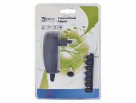 Zasilacz impulsowy 1000mA z wymiennymi końcówkami, USB EMOS