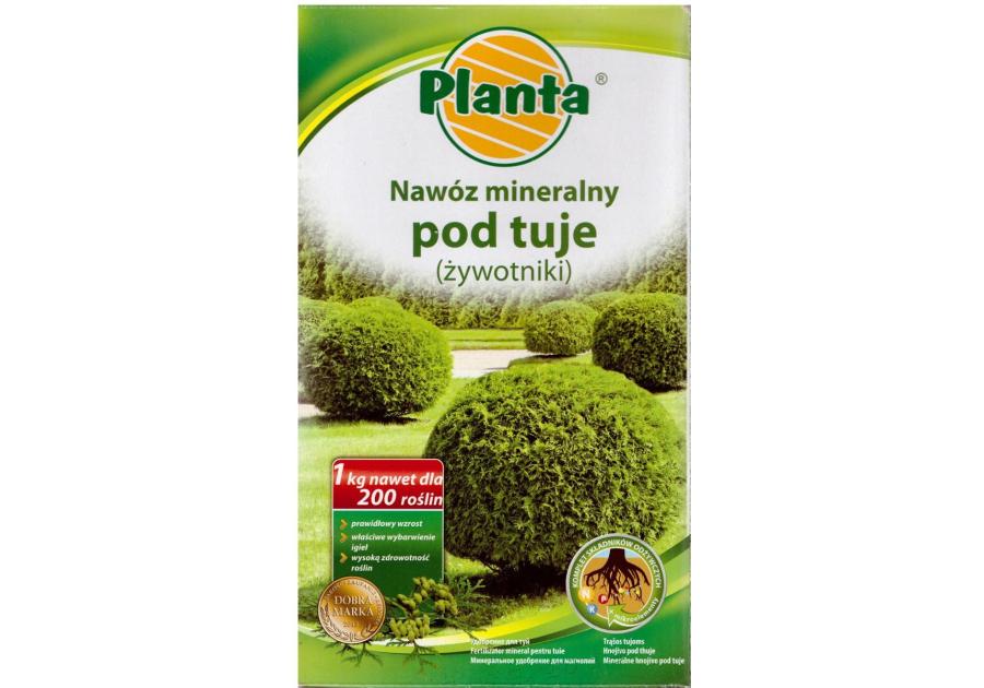 Zdjęcie: Nawóz mineralny pod tuje 1 kg PLANTA