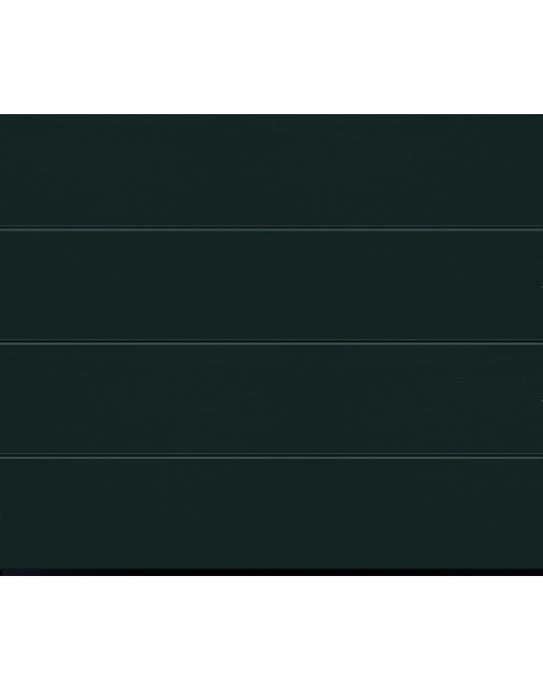 Zdjęcie: Brama garażowa segmentowa automatyczna Isomatic antracyt 250x212,5 cm HORMANN