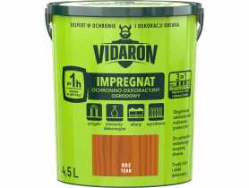 Impregnat ochronno- dekoracyjny 4,5 L teak VIDARON