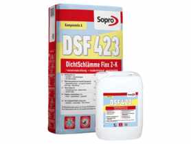 Elastyczna zaprawa uszczelniająca dwuskładnikowa DSF 423 (składnik A) 24 kg SOPRO