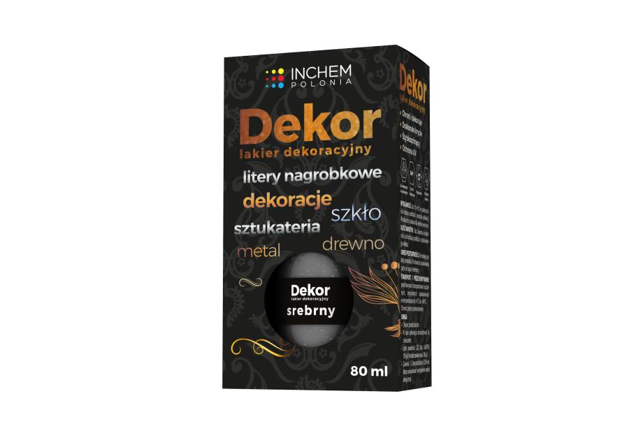 Zdjęcie: Dekor 80 ml srebrny INCHEM POLONIA