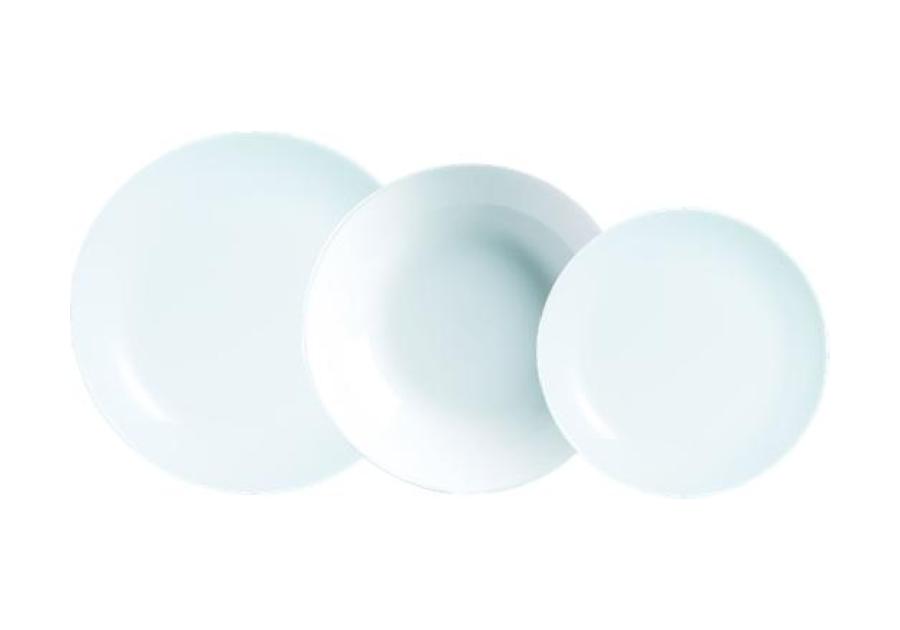 Zdjęcie: Komplet obiadowy Diwali biały LUMINARC