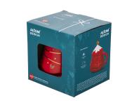 Zdjęcie: Kubek choinka czerwona 420 ml z pokrywką ALTOM DESIGN