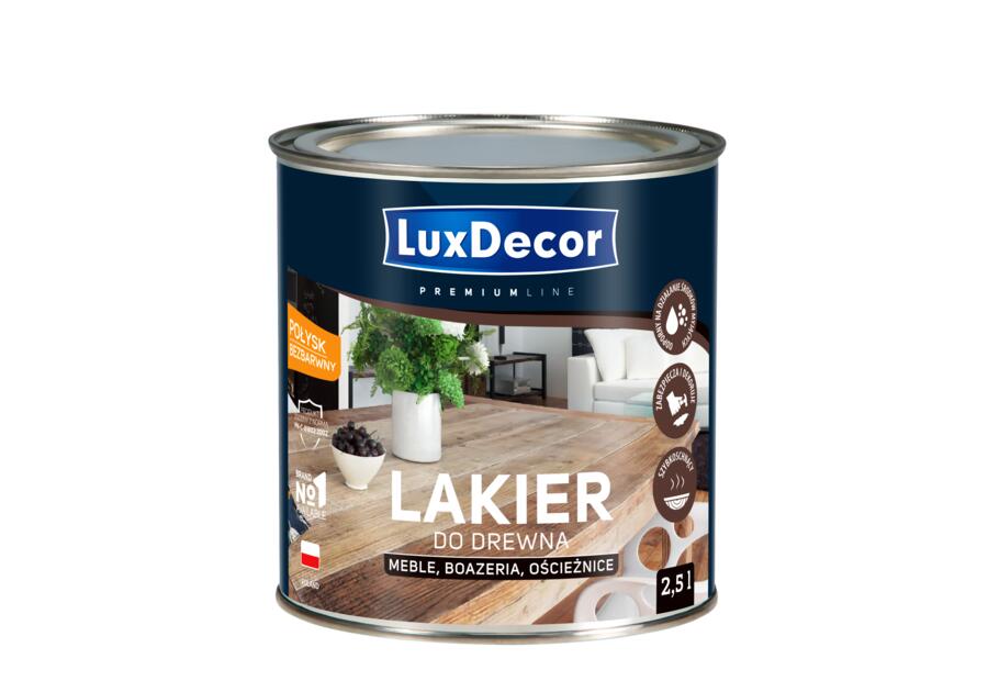 Zdjęcie: Lakier do drewna połysk 2,5 L LIXDECOR