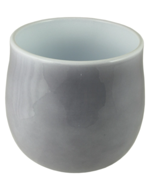 Zdjęcie: Osłonka doniczkowa 630 - 15 cm szary lazur CERMAX