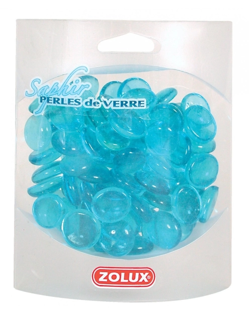 Zdjęcie: Ozdoba do akwarium perełki szklane szafirowe ZOLUX