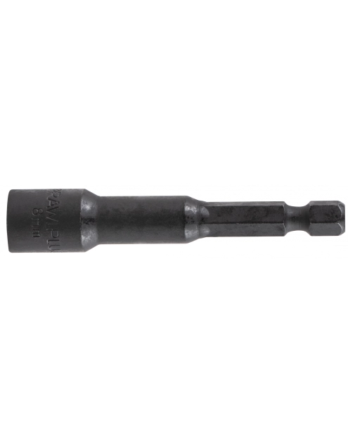 Zdjęcie: Uchwyt 8 mm  HEX 1/4 nasadka udarowa Cr-Mo dł. 65mm 3 szt. RAWLPLUG