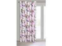Zdjęcie: Zasłona gotowa Lillie 140x250 cm różowy EUROFIRANY