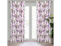 Zdjęcie: Zasłona gotowa Lillie 140x250 cm różowy EUROFIRANY