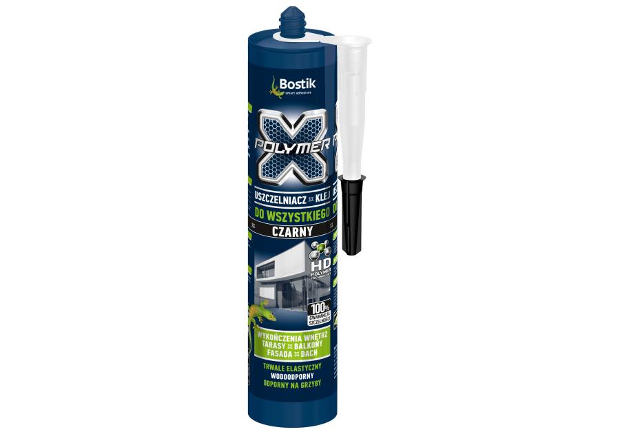 Zdjęcie: Uszczelniacz klej do wszystkiego X-Polymer czarny 290 ml BOSTIK
