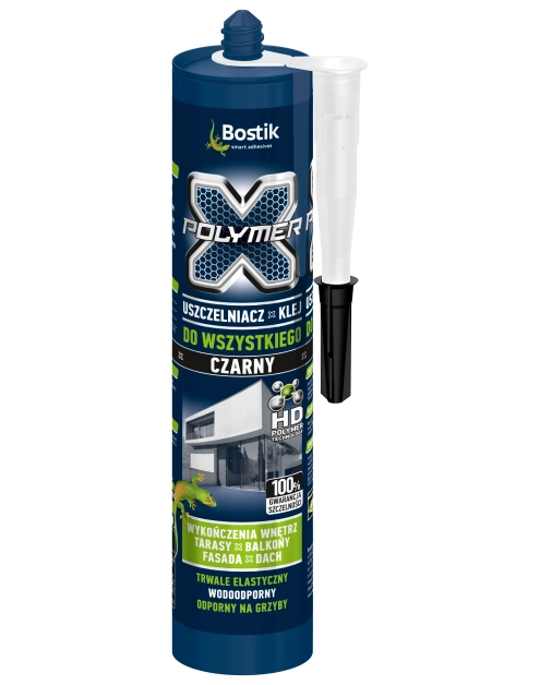 Zdjęcie: Uszczelniacz klej do wszystkiego X-Polymer czarny 290 ml BOSTIK