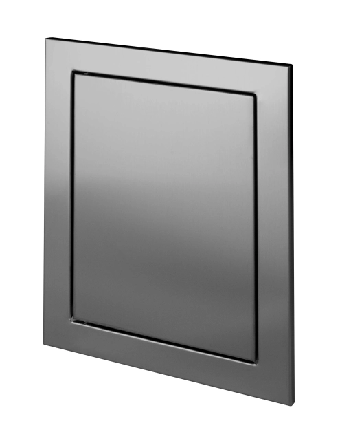 Zdjęcie: Drzwiczki rewizyjne metalowe 15x20 klik-klak inox VELITE