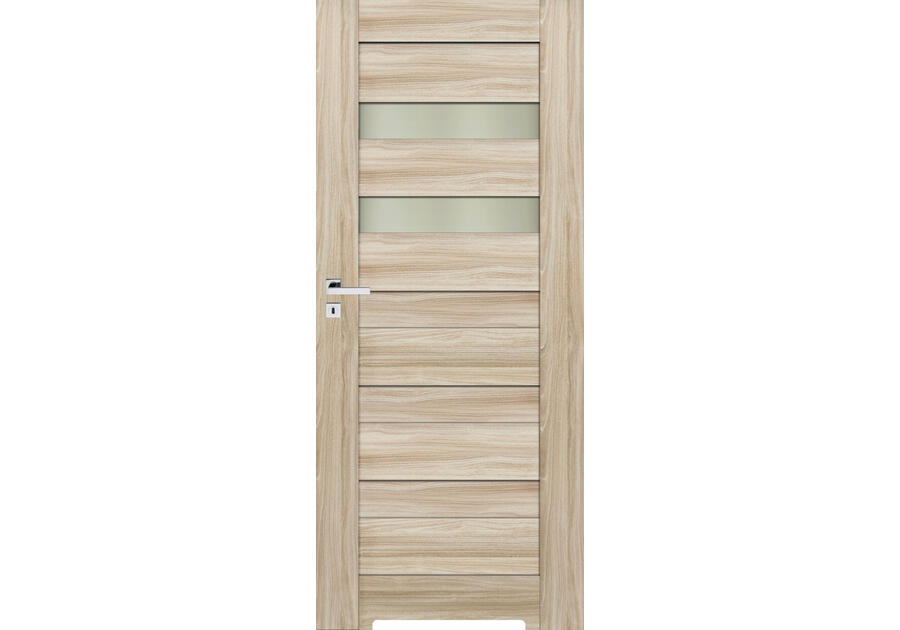 Zdjęcie: Drzwi wewnętrzne Arco 60 cm prawe dąb Salinas 141 W2S Eco Top WC POL-SKONE