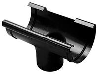 Zdjęcie: Lej spustowy Kanion 130x90 mm czarny WAVIN