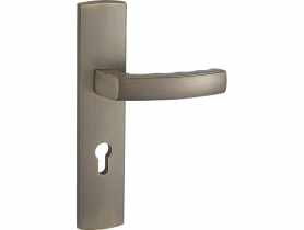 Klamka Auris zewnętrzna na szyldzie długim Yale KUCHINOX