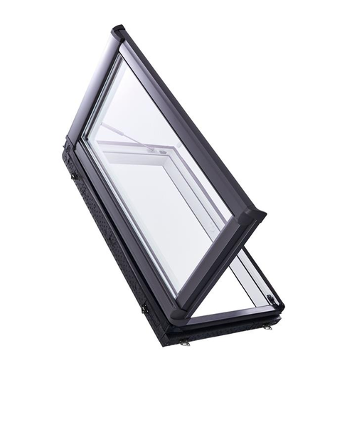 Zdjęcie: Wyłaz dachowy Designo R39, PVC, 065x118, lewy ROTO