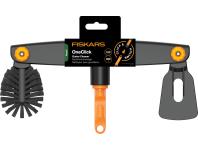 Zdjęcie: Szczotka i skrobak do czyszczenia rynien, głowica One Click FISKARS