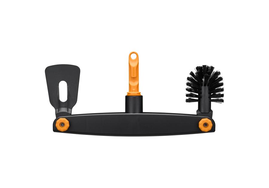 Zdjęcie: Szczotka i skrobak do czyszczenia rynien, głowica One Click FISKARS