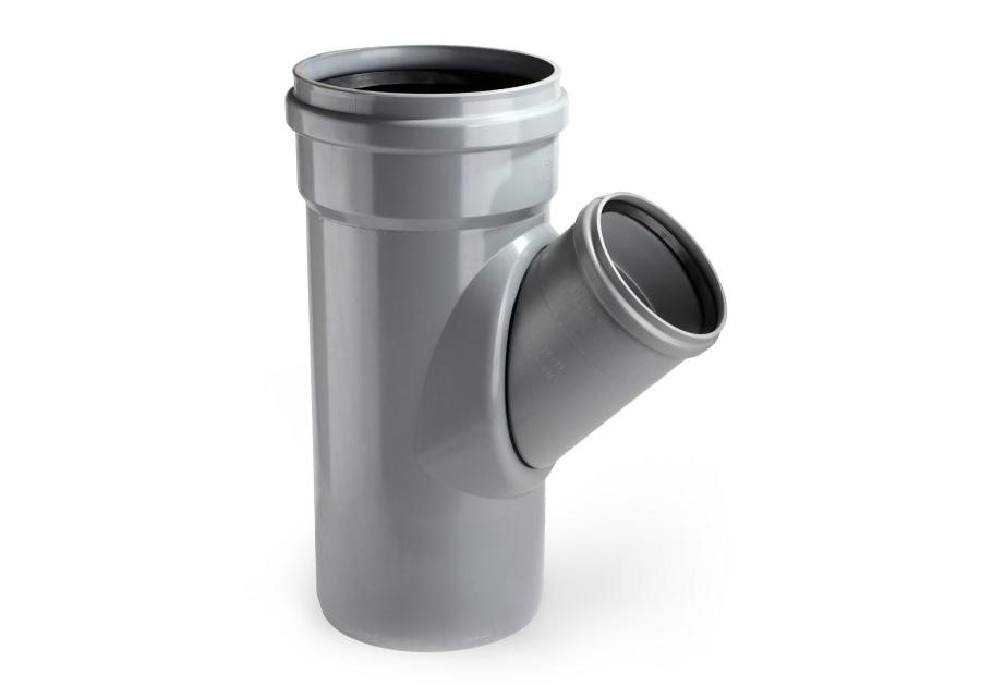 Zdjęcie: Trójnik kanalizacyjny KZ PVC 200/200 90 stopni SDR34 PIPELIFE