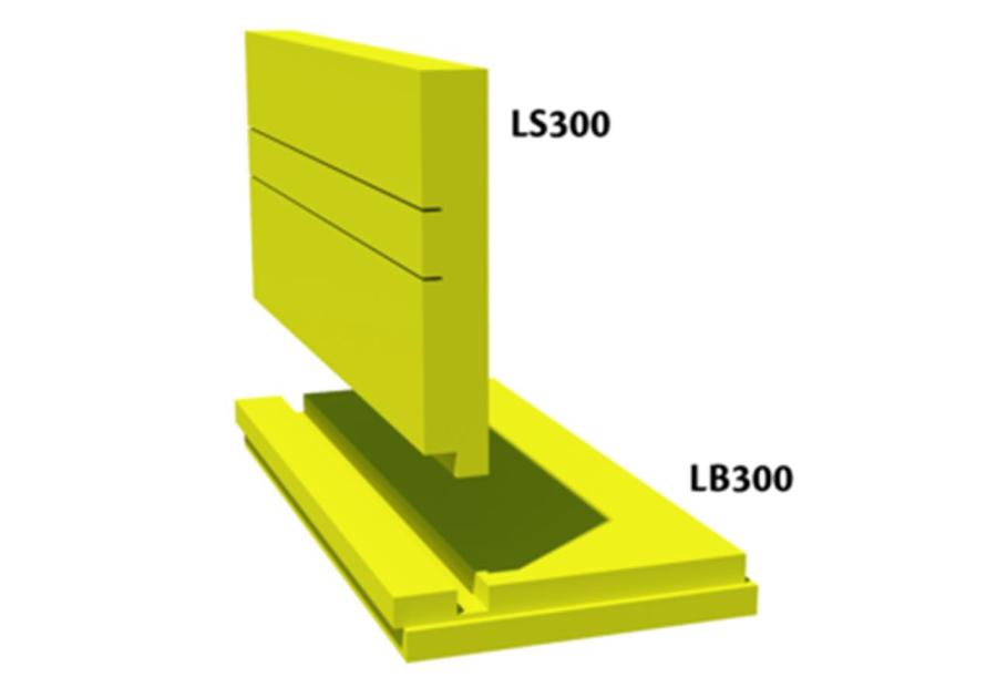 Zdjęcie: Płyta z polistyrenu ekstrudowanego XPS LB 100x585x1235 mm FINNFOAM